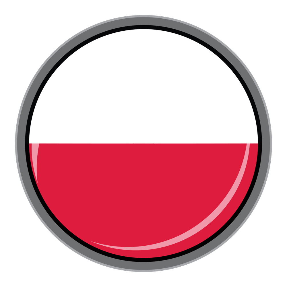 The flag of Poland